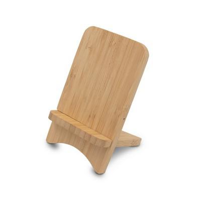 B'RIGHT foldable bamboo wireless charger 10W, phone stand