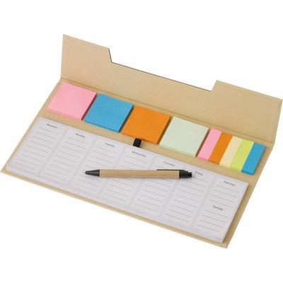 Memo holder, sticky notes