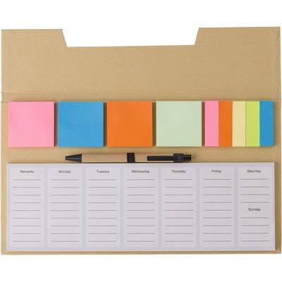 Memo holder, sticky notes
