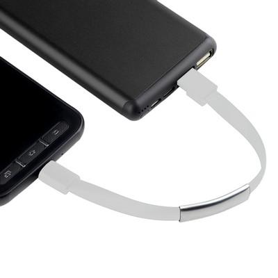 Wristband, bracelet, charging and synchronization cable