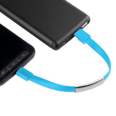 Wristband, bracelet, charging and synchronization cable