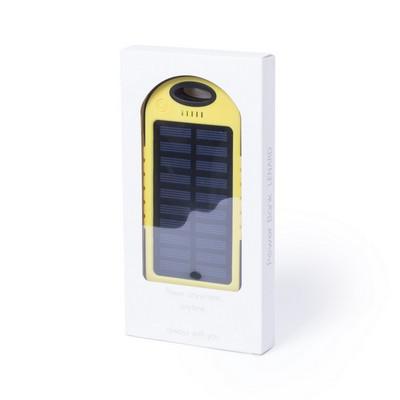 Water resistant power bank 4000 mAh, solar charger