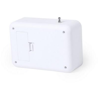 Desk clock with alarm, radio