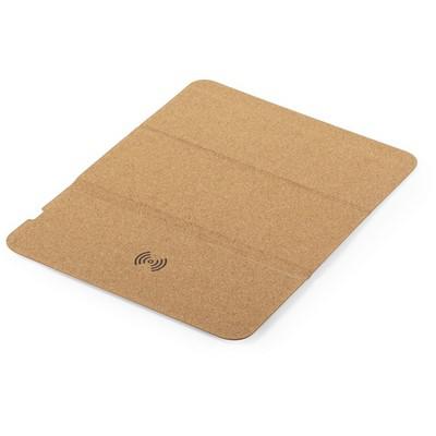 Cork mouse pad, wireless charger 5W, phone stand