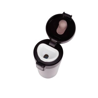 Thermo mug 250 ml with sieve stopping dregs