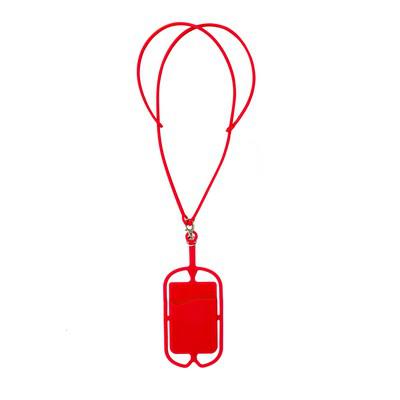 Lanyard, elastic phone holder