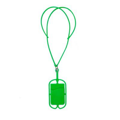 Lanyard, elastic phone holder