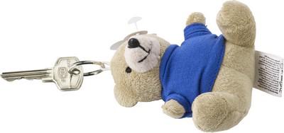 Keyring, plush teddy bear