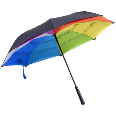 Reversible automatic umbrella