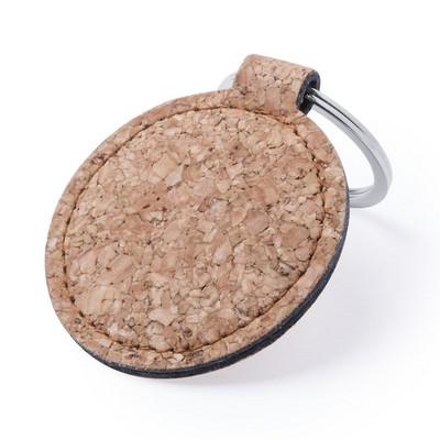 Cork keyring