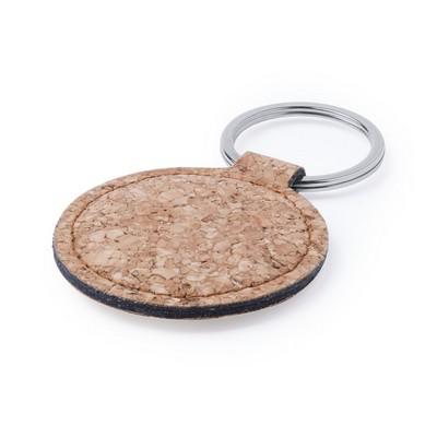 Cork keyring