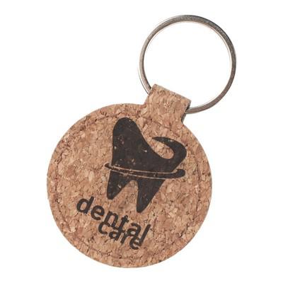 Cork keyring