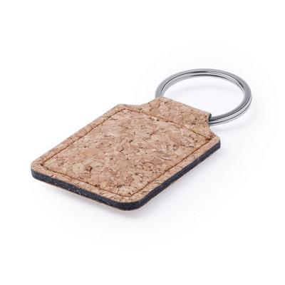 Cork keyring