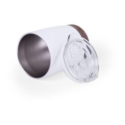 Travel mug 380 ml, cork detail