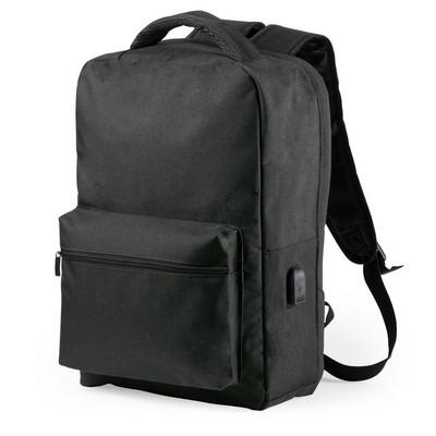 Anti-theft backpack, compartment for 15" laptop and 10" tablet, RFID protection
