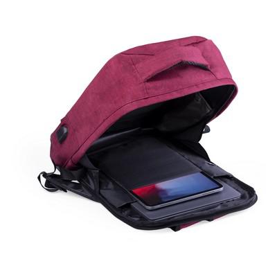 Anti-theft backpack, compartment for 15" laptop and 10" tablet, RFID protection