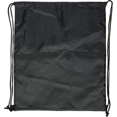 Drawstring bag with light