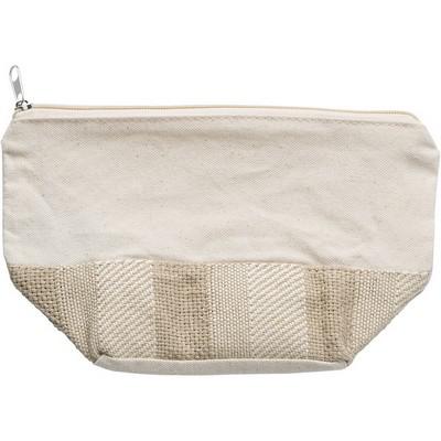 Cotton cosmetic bag