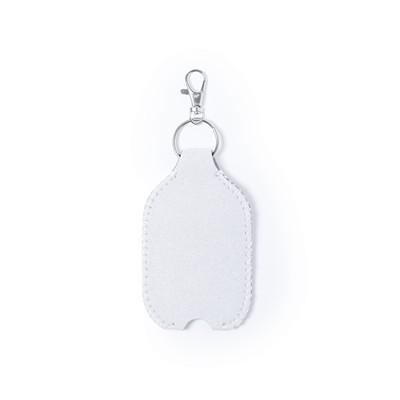 Keyring with pouch