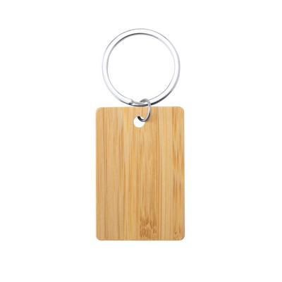 Bamboo keyring