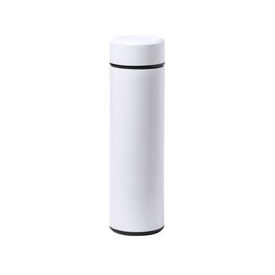 Vacuum flask 470 ml with sieve stopping dregs