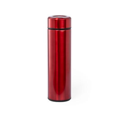 Vacuum flask 470 ml with sieve stopping dregs