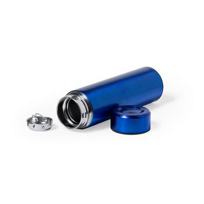 Vacuum flask 470 ml with sieve stopping dregs