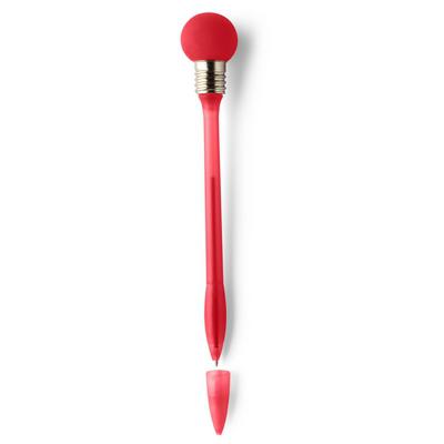 Ball pen "light bulb" with cap