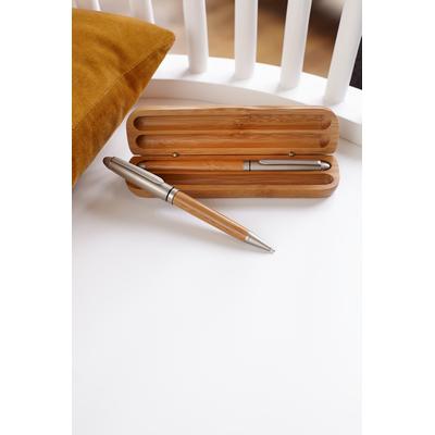 Wooden ball pen in case