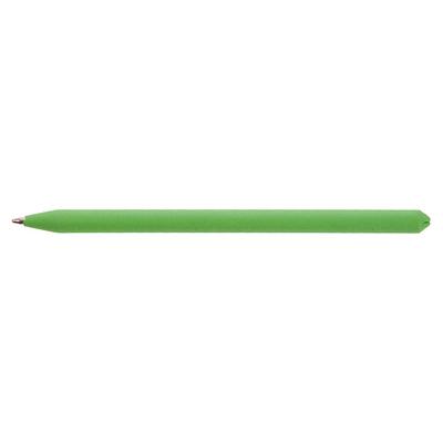 Ball pen made of rolled paper with cap