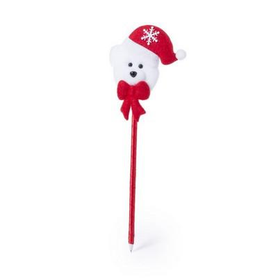 Ball pen with Christmas pattern