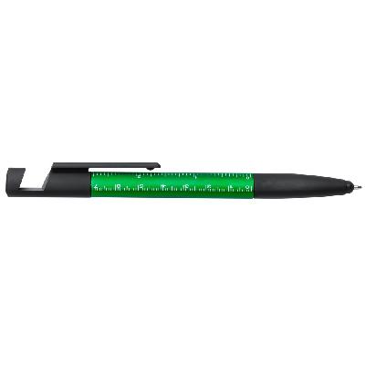 Multifunctional tool, ball pen, screen cleaner, ruler, phone stand, touch pen, screwdrivers