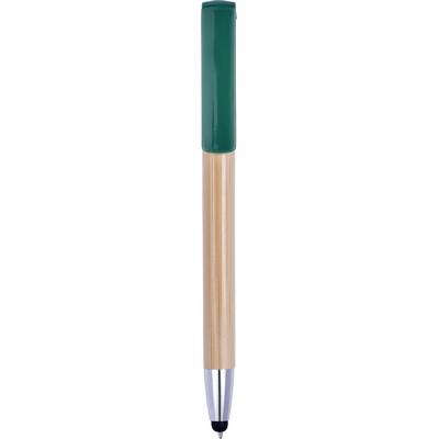 Bamboo ball pen, touch pen, phone stand