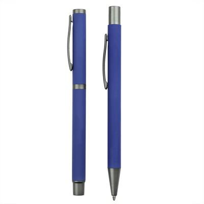 Writing set, ball pen and roller ball pen