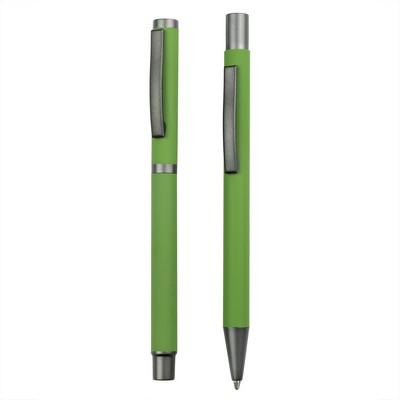 Writing set, ball pen and roller ball pen