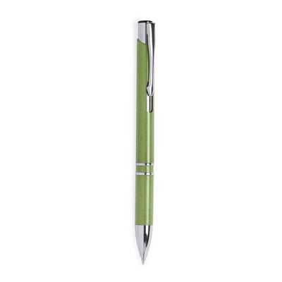Wheat straw ball pen, metal clip