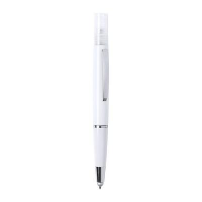 Antibacterial ball pen with atomizer, touch pen
