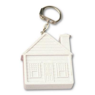 Keyring "house", measuring tape 2m