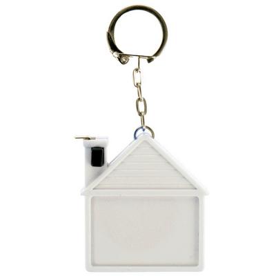 Keyring "house", measuring tape 2m