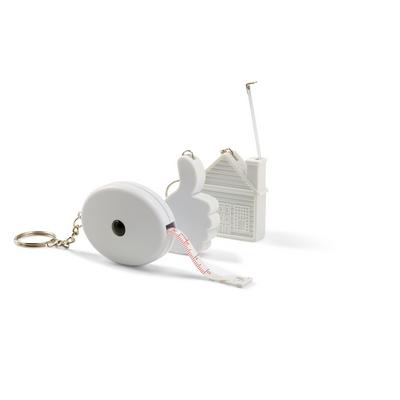 Keyring "house", measuring tape 2m