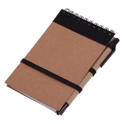 Notebook approx. A6 with ball pen