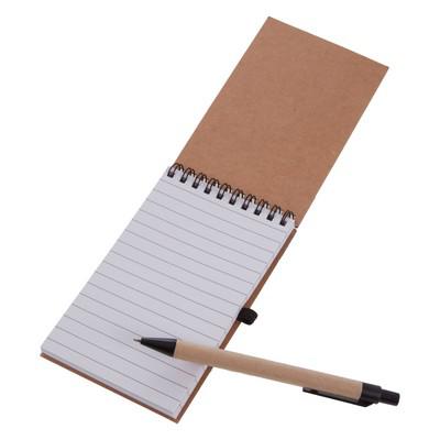 Notebook approx. A6 with ball pen