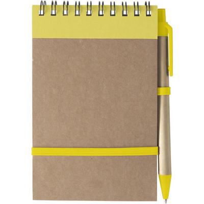 Notebook approx. A6 with ball pen