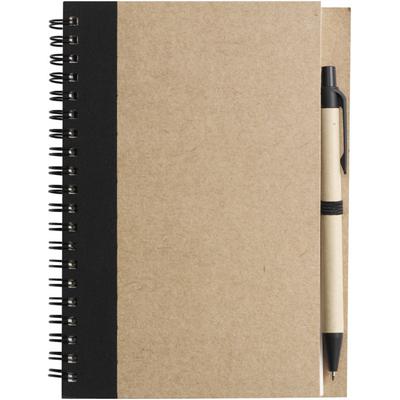 Notebook approx. A5 with ball pen