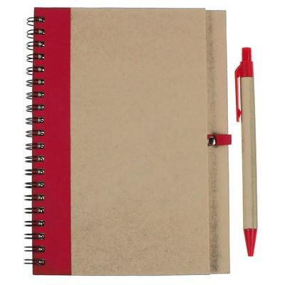 Notebook approx. A5 with ball pen