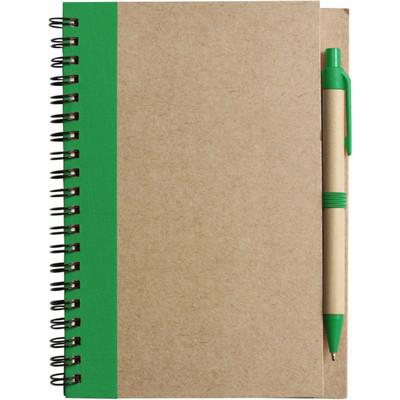Notebook approx. A5 with ball pen