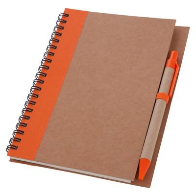 Notebook approx. A5 with ball pen