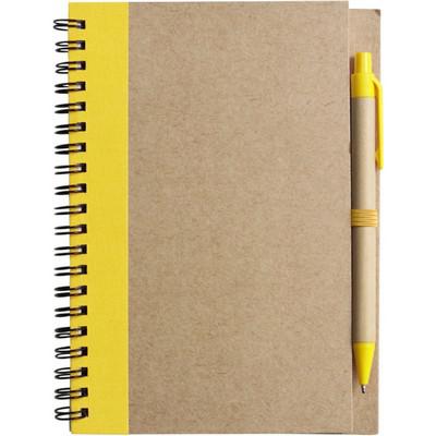 Notebook approx. A5 with ball pen