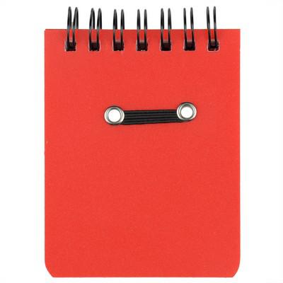 Notebook approx. A7 with ball pen