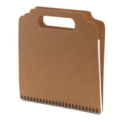 Conference folder approx. A5 with notebook, sticky notes and ball pen